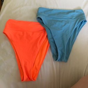 Aerie high cut bikini bottoms